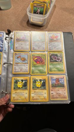 Vintage Pokemon cards