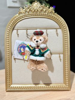 Tokyo Disney 2012 Cape Cod Carolers Duffy Plush Keychain