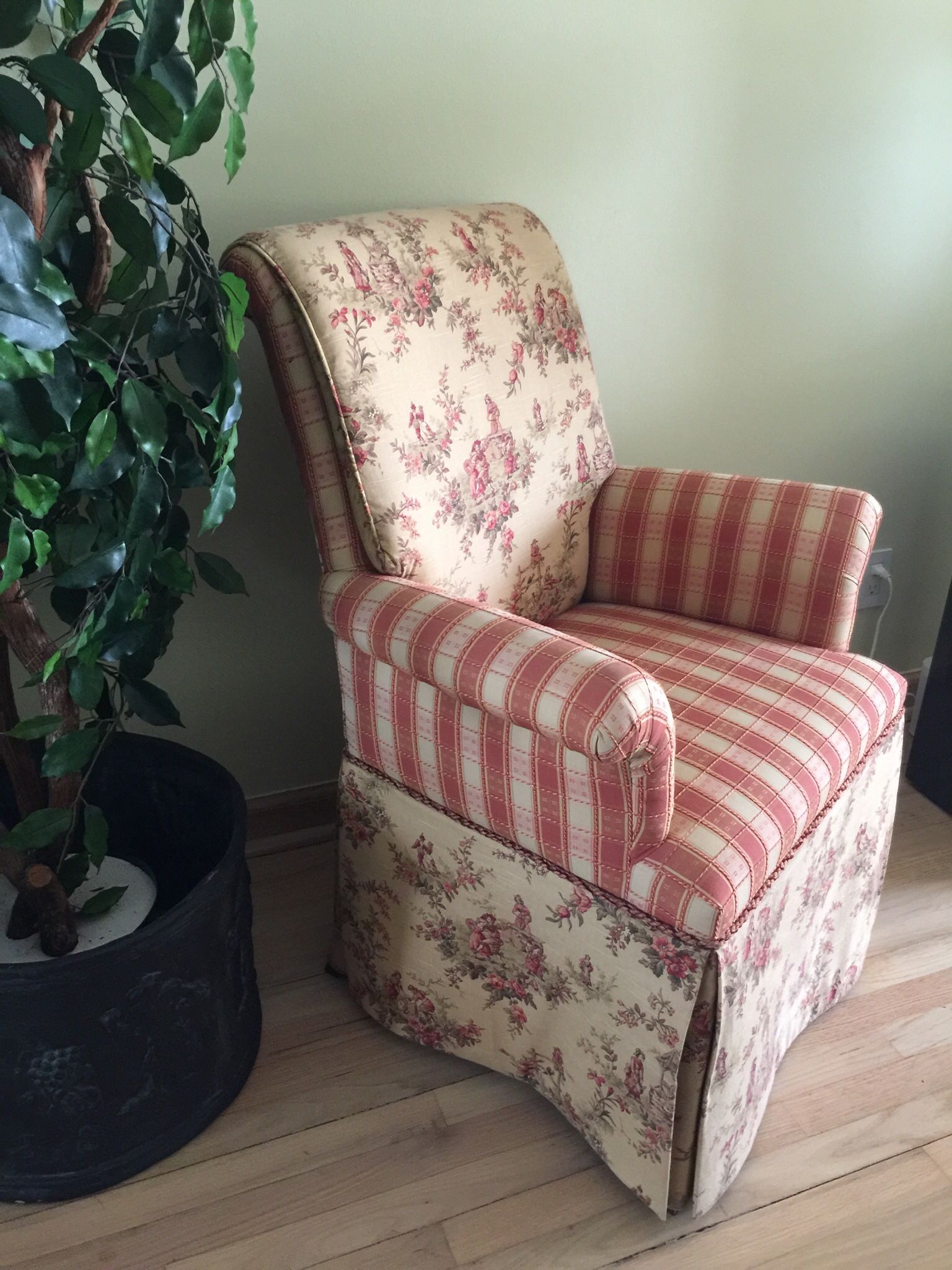 Custom made parsons chairs