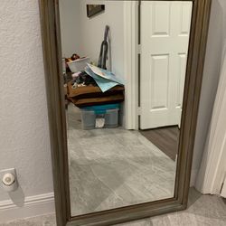 Mirror with Wall Bracket