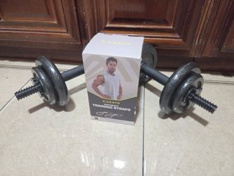 40Lb Adjustable Dumbell Workout Set Bundle