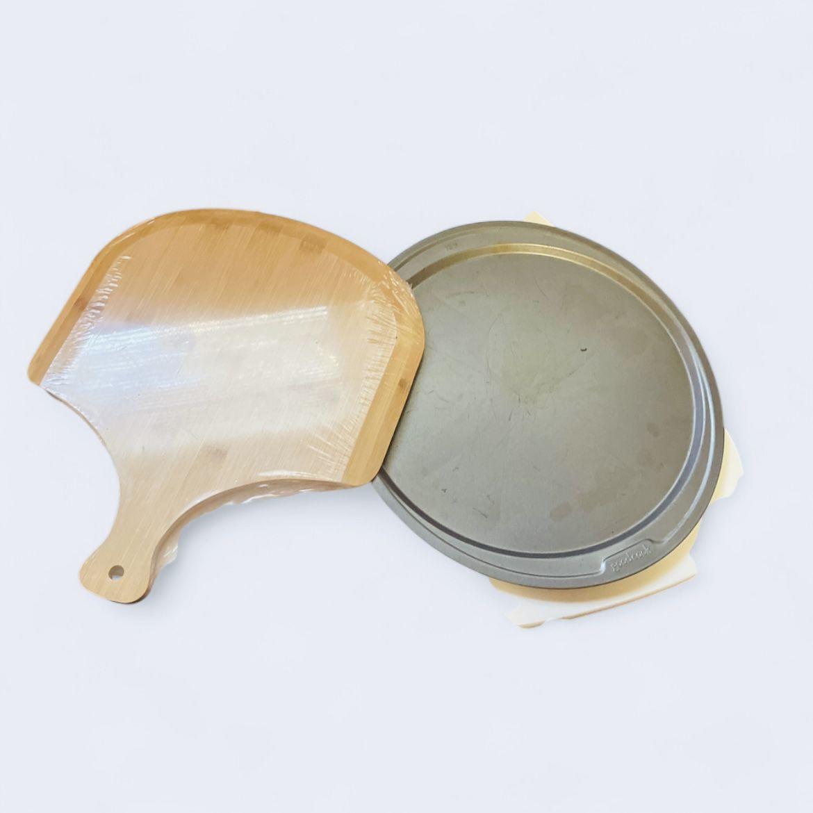 New Bamboo Pizza Peel & Metal Pan Set! 🍕