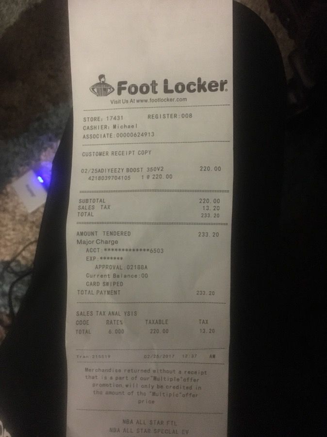 Yeezy red stripe with receipt authenticity for Sale in Bowie, MD OfferUp