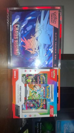 Pokémon TCG: Mega Evolution Chaos Rising Elite Trainer Box & First Partner Collection