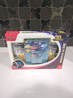 Pokémon TCG Greninja ex Box 30th Celebration