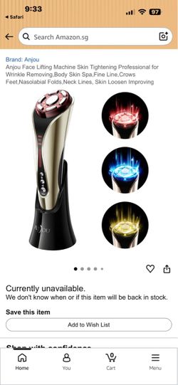 Anjou Face Lifting Skin Tightening Device