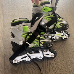 Gonex Inline Skates for Girls Boys Kids, Adjustable Skates Outdoor Blades Inline Roller Skates for Children Teens Women with Light Up Wheels for Indoo