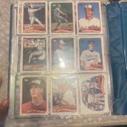 book of baseball cards all of them more then photos i took