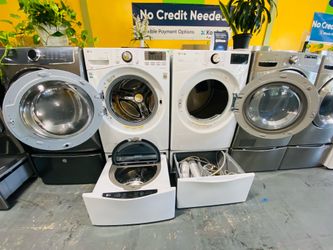 Washer and dryer no credit needed