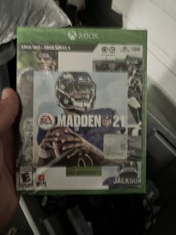 Madden 2021 Brand New Sealed