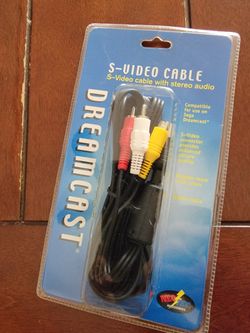 Sega Dreamcast S-video Cable