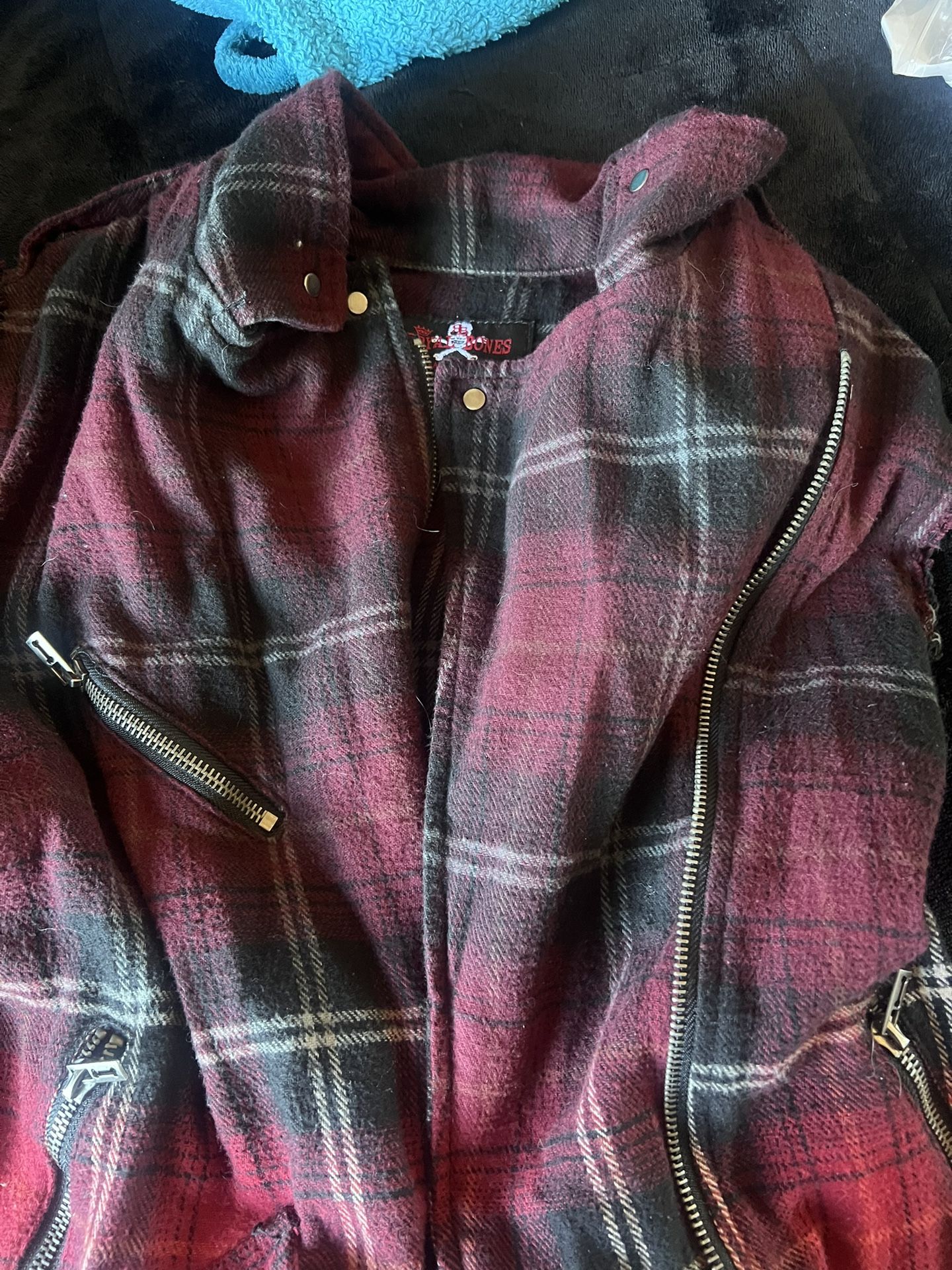 Plaid Vest