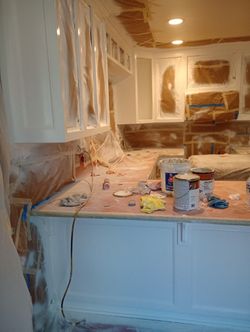 Cabinets Refinishing  Customs 