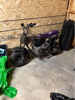 Mini bike top speed 25-30 mph TRADES