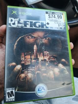 DEF JAM FIGHT FOR NY XBOX