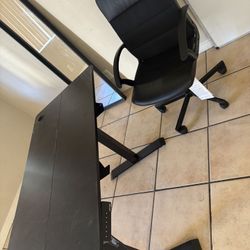 Desk And Desk Chair