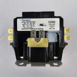Packard C230A 2 Pole Contactor 30A 24V Coil HVAC A/C
