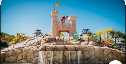 Selling 4 tickets to Sesame Place San Diego Water Park