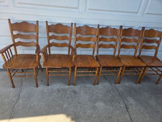 H. W. Hull & sons chairs (6)