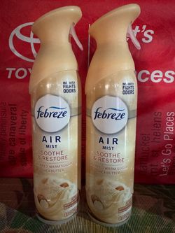 Febreze air mist - soothe & restore scent