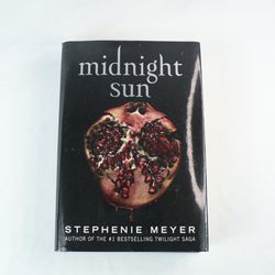 Midnight Sun by Stephenie Meyer Twilight Saga Hardcover Book