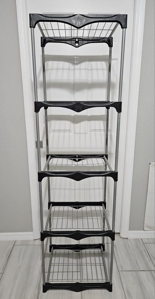 Shelving Unit Wire rack closet shelf pantry food organizer organization storage 