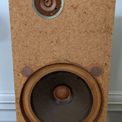 Vintage KLH Model Six Woofer and Front Baffle Panel