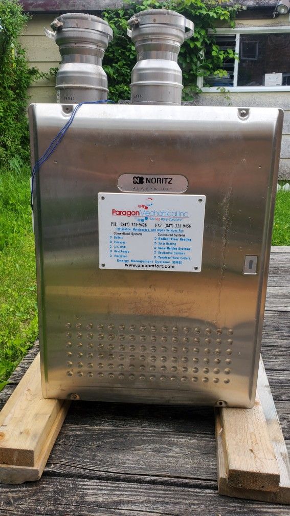 HOT Noritz Tankless Water Heater GPM As Is For Parts Or Repair