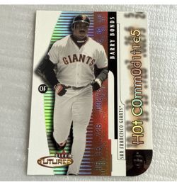 2001 Fleer Futures #6HC Barry Bonds Hot Commodities