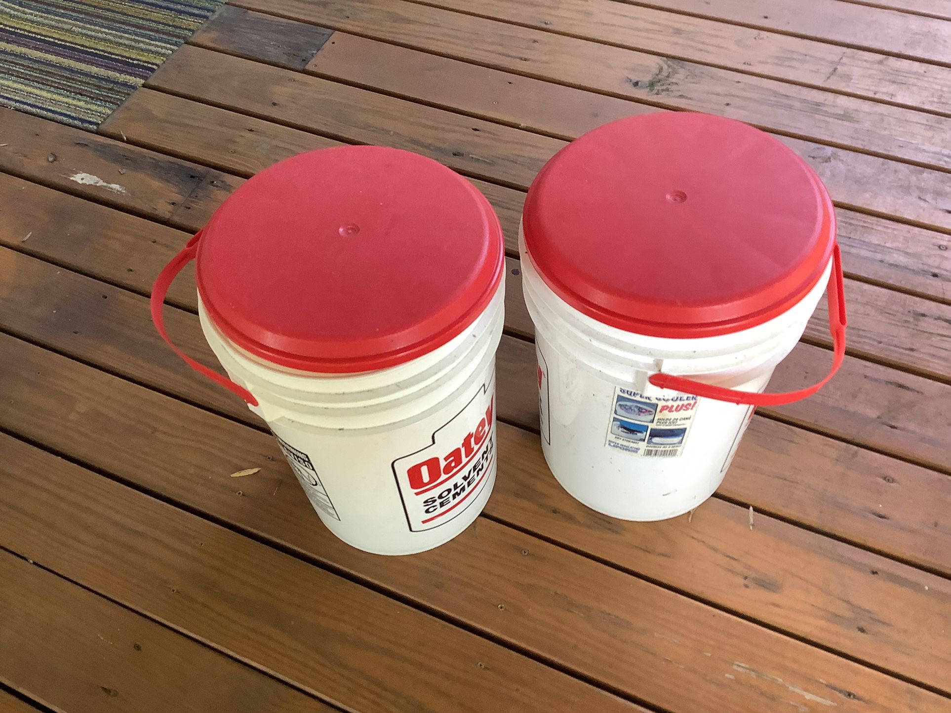 Two Insulating Cooler & Seats $15