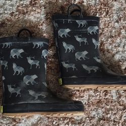 Boys Rain Boots Size 12