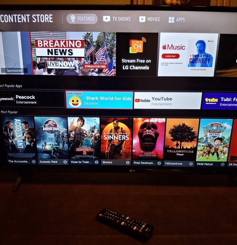 LG 42" Smart TV
