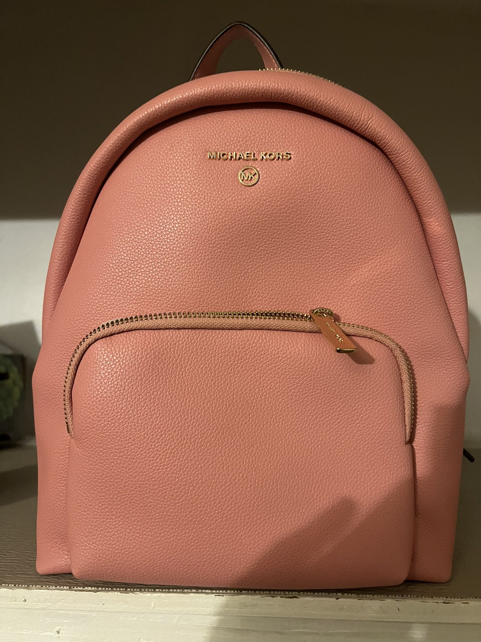 Mk Pink Backpack 