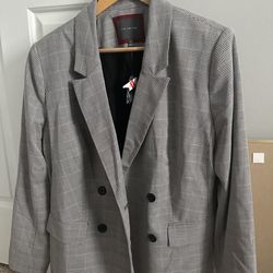 Women’s Size 12 - The Limited Plaid Blazer