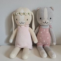 Cuddle And Kind Hand Knit Doll Stuffed Animals