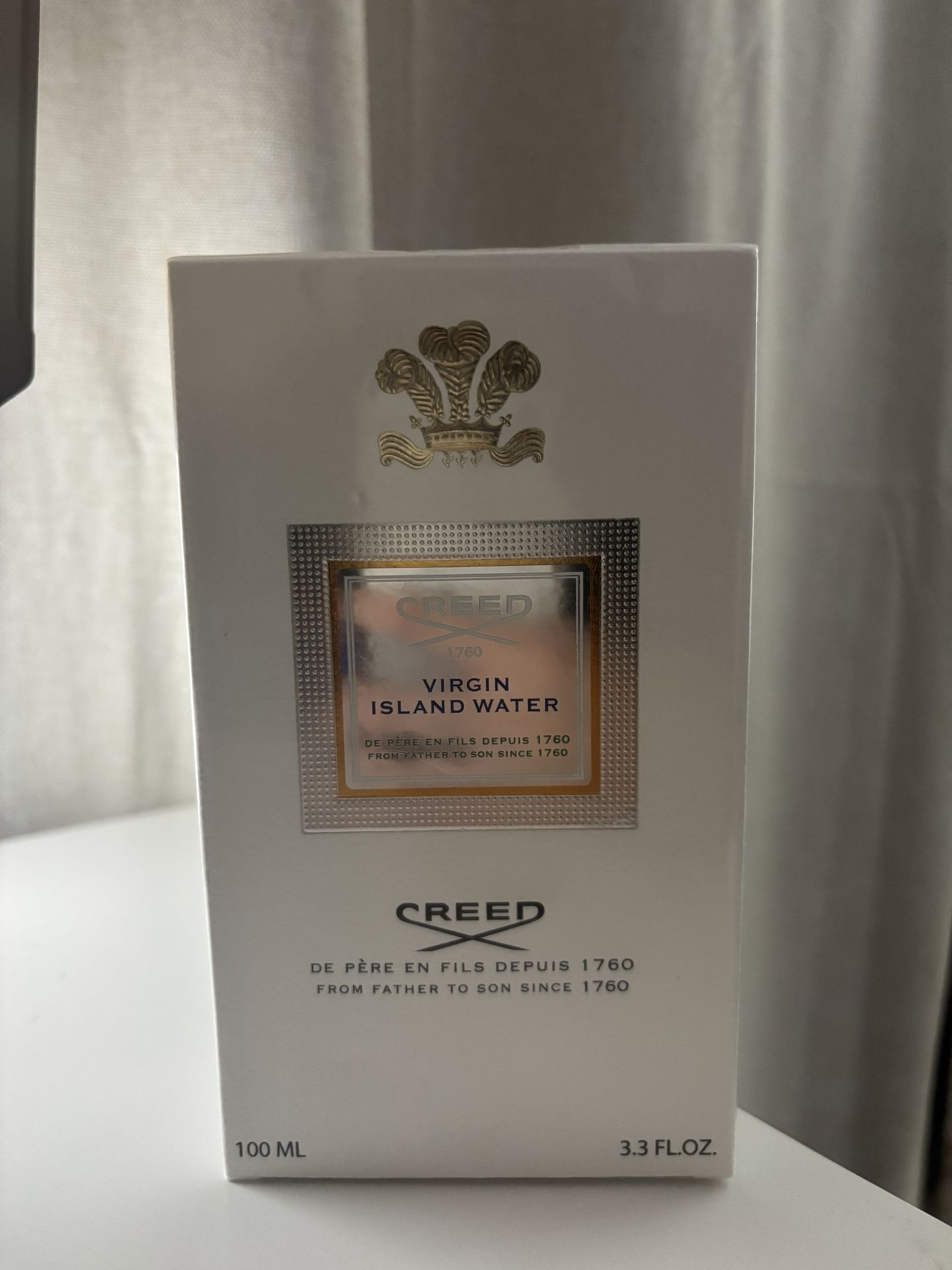 Creed Virgin Island Water