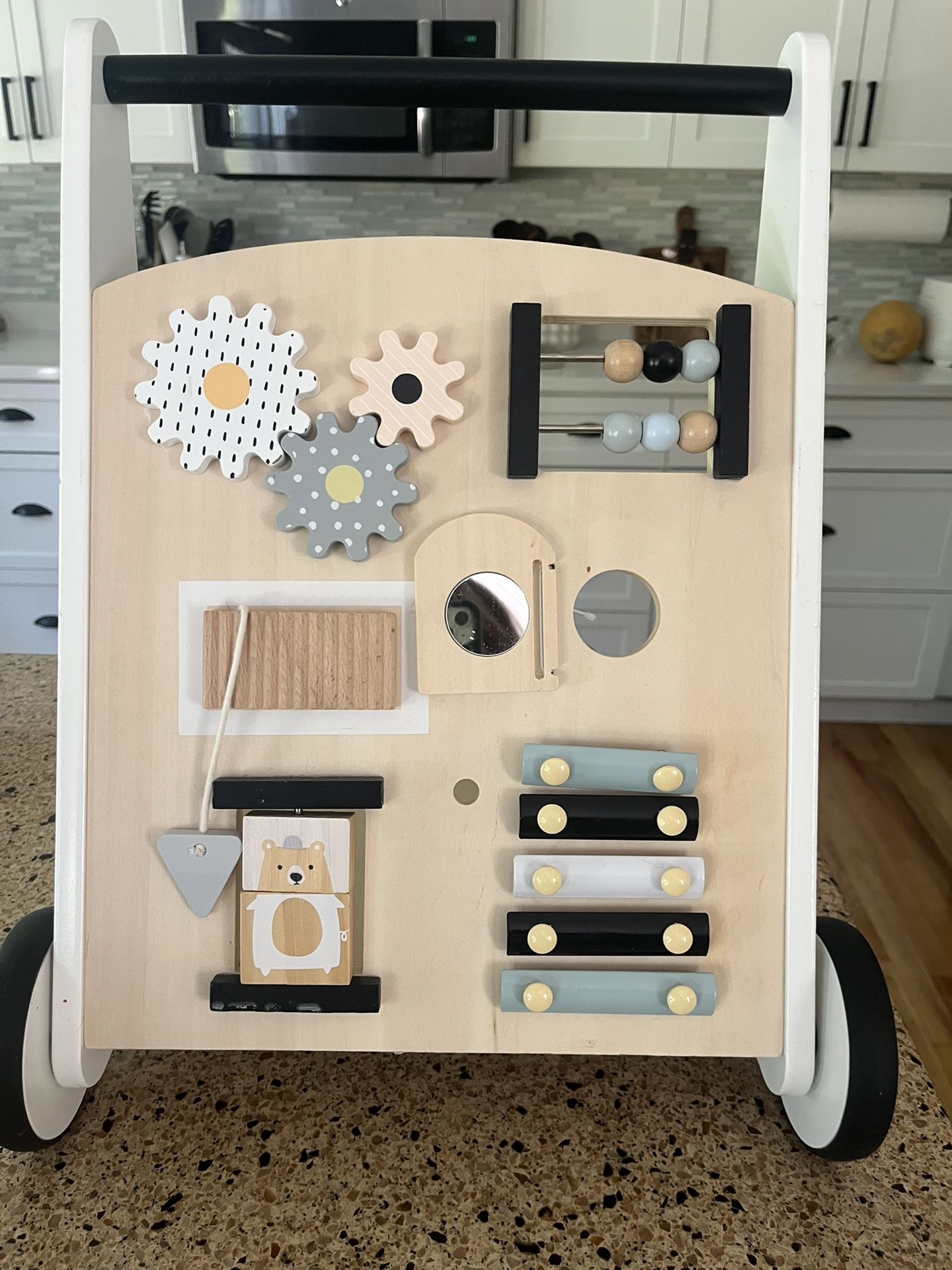 Beright wooden Push walker