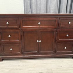 Large Wood Dresser