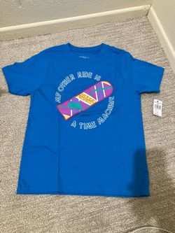 Back to the Future Hover Board Kids Tee Shirt Youth Small