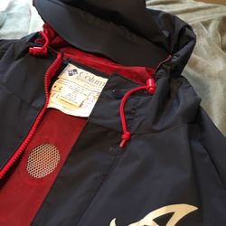 Braves Columbia XL Rain Jacket