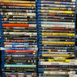 HUGE Lot of 60 Blu-Ray Movies : Action, Drama, Comedy, SCI-FI, Adventure Horror