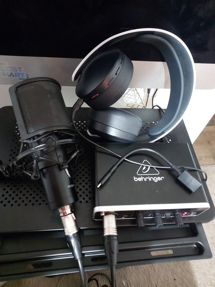 Interface Microphone Headphones