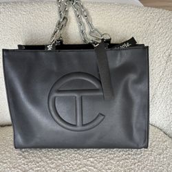 Authentic Black Telfar Tote