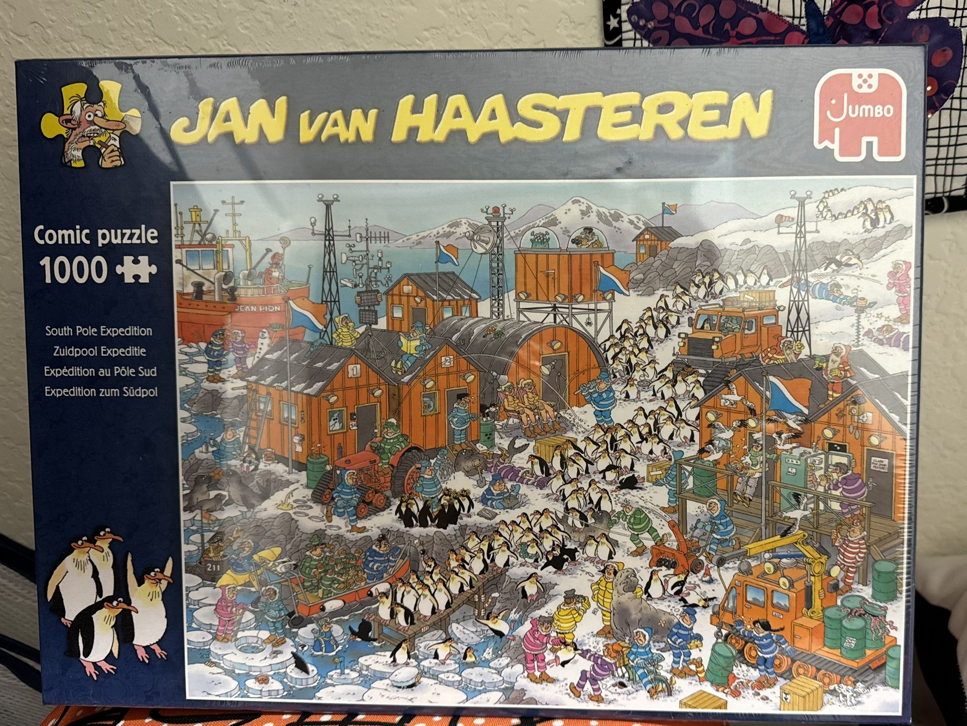 1,000 Piece Puzzle - South Pole Expedition Jan van Haasteren