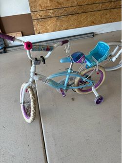 Girls Elsa bike