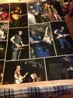 Keith Urban Fleece Blanket