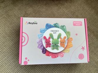 Reybia Crochet Kit for Kids – Brand New in Box