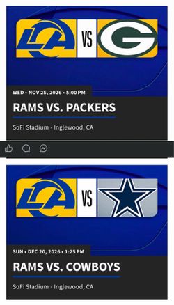 Rams tickets