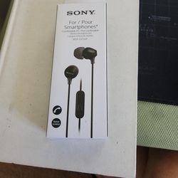 sony earbud headphones