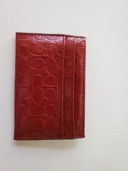 Coach Card Case